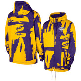 Nike Los Angeles Lakers Unisex Courtside Club Premium Woven Full-Zip Hooded Jacket