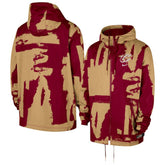 Nike Cleveland Cavaliers Courtside Club Premium Woven Full-Zip Hooded Jacket sale