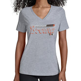 Starter Women's Groovy Script V-Neck T-Shirt - Cleveland Browns T-shirts
