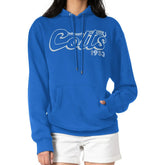 Starter Women's Groovy Script Pullover Hoodie - Indianapolis Colts Hoodies