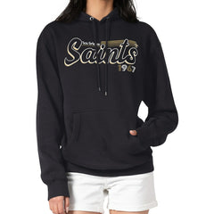 Starter Women's Groovy Script Pullover Hoodie - New Orleans Saints Hoodies