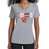 Starter Women's Color Shading V-Neck T-Shirt - Tampa Bay Buccaneers T-shirts
