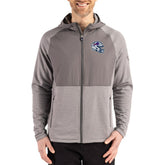 Cutter & Buck Peshastin Eco Fleece Recycled Raglan Full-Zip Tri-Blend Hybrid Jacket - Buffalo Bills Jackets