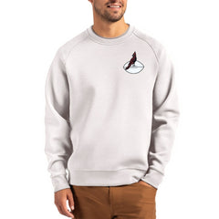 Cutter & Buck Throwback Roam Recycled Raglan Pullover Sweatshirt - Arizona Cardinals Pullover