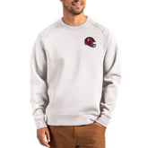 Cutter & Buck Helmet Roam Recycled Raglan Pullover Sweatshirt - Kansas City Chiefs Pullover