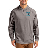 Cutter & Buck Adapt Knit Recycled Raglan Pullover Hoodie - Carolina Panthers Hoodies