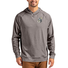 Cutter & Buck Adapt Historic Knit Recycled Raglan Pullover Hoodie - New Orleans Saints Hoodies