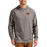 Cutter & Buck Adapt Knit Recycled Raglan Pullover Hoodie - Washington Commanders Hoodies