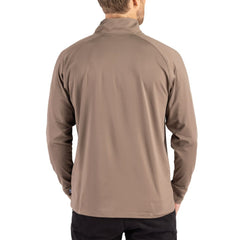 Cutter & Buck Adapt Eco Knit Stretch Recycled Quarter-Zip Pullover - Green Bay Packers Pullover
