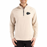 Cutter & Buck Adapt Eco Knit Stretch Recycled Quarter-Zip Pullover - Kansas City Chiefs Pullover