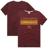Homage Unisex NFL ASL Collection by Love Sign Tri-Blend T-Shirt - Washington Commanders T-shirts