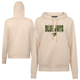 Khaki Toronto Blue Jays Levelwear Women's Adorn Protect W Pullover Hoodie
