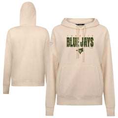 Khaki Toronto Blue Jays Levelwear Women's Adorn Protect W Pullover Hoodie
