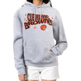 Starter Women's Fireworks Fleece Pullover Hoodie - Cleveland Browns Hoodies