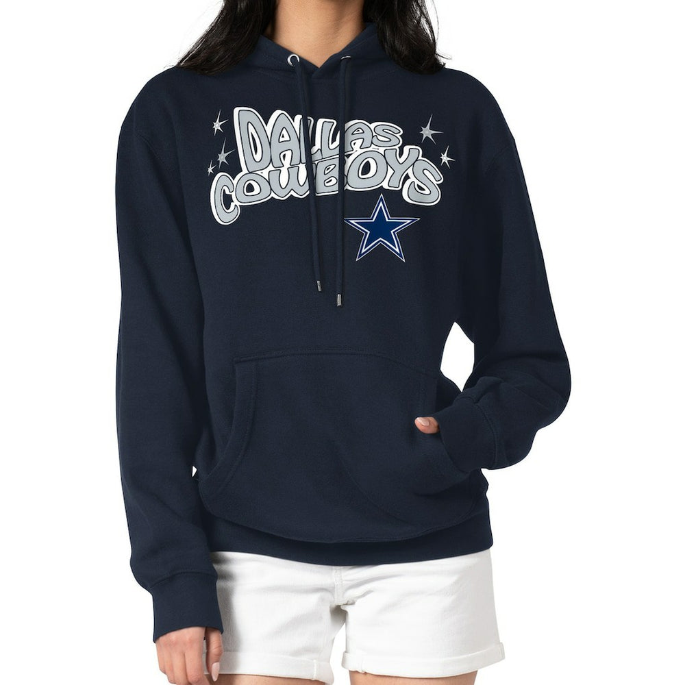 Starter Women's Fireworks Fleece Pullover Hoodie - Dallas Cowboys Hoodies