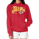 Starter Women's Fireworks Fleece Pullover Hoodie - Kansas City Chiefs Hoodies