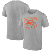 Heather Gray Jung Hoo Lee San Francisco Giants Player Graphic T-Shirt