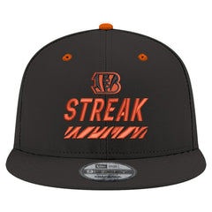 STREAK Season Ticket Member 9FIFTY Snapback Hat - Cincinnati Bengals Hats