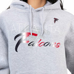 G-III 4Her by Carl Banks Women's Shadow Logo Fleece Pullover Hoodie - Atlanta Falcons Hoodies