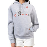 G-III 4Her by Carl Banks Women's Shadow Logo Fleece Pullover Hoodie - Cleveland Browns Hoodies