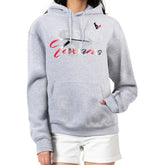G-III 4Her by Carl Banks Women's Shadow Logo Fleece Pullover Hoodie - Houston Texans Hoodies