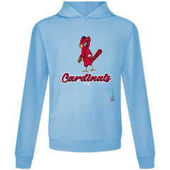 Light Blue St. Louis Cardinals Levelwear Seeing Red Relay Pullover Hoodie