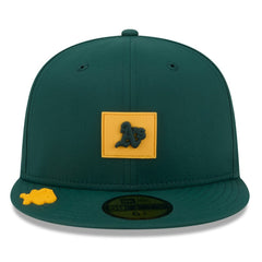 Green Athletics New Era 2026 Clubhouse 59FIFTY Fitted Hat