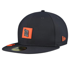Navy Detroit Tigers New Era 2026 Clubhouse Alternate 59FIFTY Fitted Hat