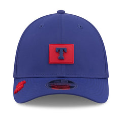 Royal Texas Rangers New Era 2026 Clubhouse M-Crown 39THIRTY Flex Hat