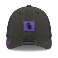 Black Colorado Rockies New Era 2026 Clubhouse M-Crown 39THIRTY Flex Hat