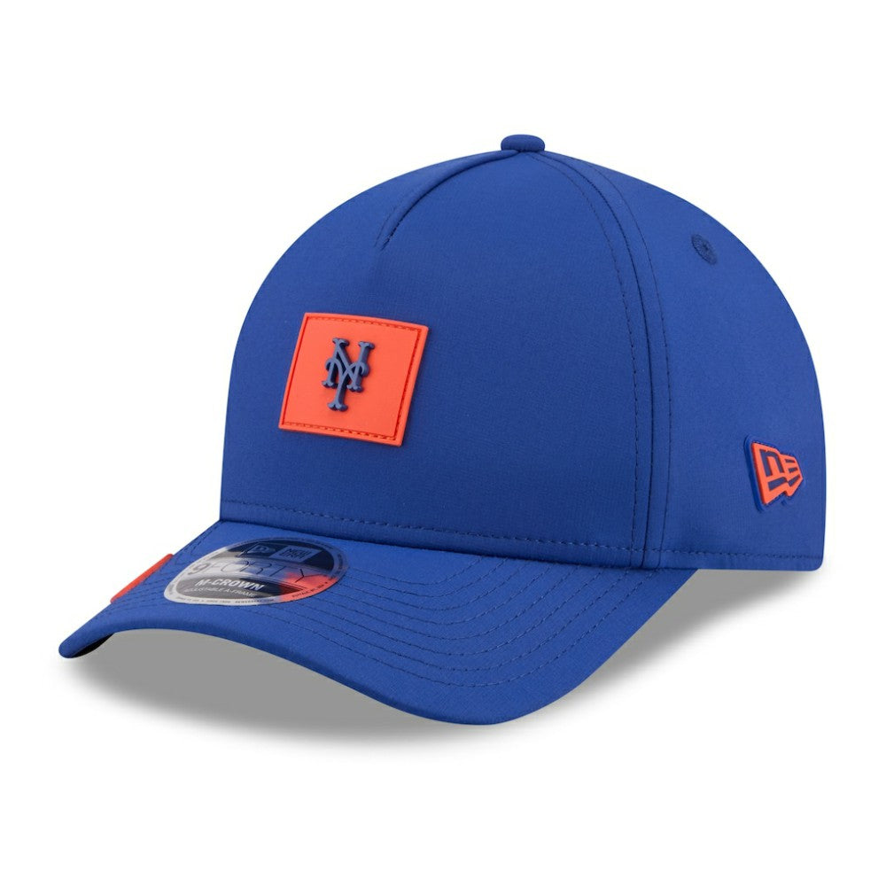 Royal New York Mets New Era 2026 Clubhouse 9FORTY A-Frame Adjustable Hat
