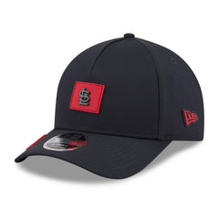 Navy St. Louis Cardinals New Era 2026 Clubhouse 9FORTY A-Frame Adjustable Hat