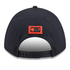 Navy Houston Astros New Era 2026 Clubhouse 9FORTY A-Frame Adjustable Hat
