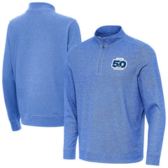 Antigua 50th Season Subtle Quarter-Zip Pullover - Seattle Seahawks Pullover