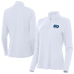 Antigua Women's 50th Season Intent Quarter-Zip Pullover - Seattle Seahawks Pullover