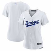 White Los Angeles Dodgers Nike Women's Home Replica Jersey