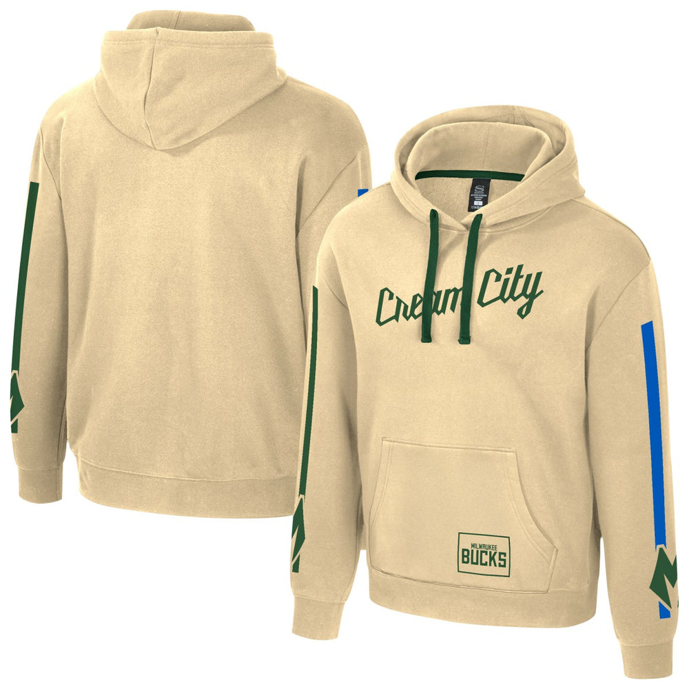 Milwaukee Bucks Stadium Essentials Unisex 2025/26 City Edition City Star Hoodie