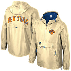 New York Knicks Stadium Essentials Unisex 2025/26 City Edition Compete Quarter-Zip Hoodie Jacket