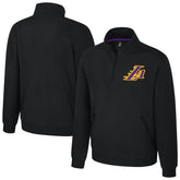 Los Angeles Lakers Stadium Essentials Unisex Varsity Trainer Quarter-Zip Pullover