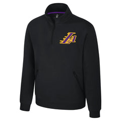 Los Angeles Lakers Stadium Essentials Unisex Varsity Trainer Quarter-Zip Pullover