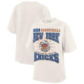 New York Knicks WEAR by Erin Andrews Women's Ball Boyfriend T-Shirt