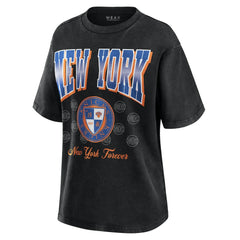 New York Knicks WEAR by Erin Andrews Women's Oversized Boyfriend T-Shirt
