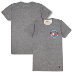 Heather Gray Texas Rangers Aviator Nation x MLB Unisex Tri-Blend T-Shirt