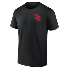 Black Tampa Bay Rays Stranger Things Graphic T-Shirt