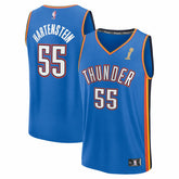 Fanatics Isaiah Hartenstein Oklahoma City Thunder 2025 NBA Finals Champions Fast Break Replica Player Jersey