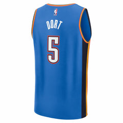 Fanatics Luguentz Dort Oklahoma City Thunder 2025 NBA Finals Champions Fast Break Replica Player Jersey
