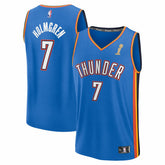 Fanatics Chet Holmgren Oklahoma City Thunder 2025 NBA Finals Champions Fast Break Replica Player Jersey