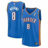 Fanatics Jalen Williams Oklahoma City Thunder 2025 NBA Finals Champions Fast Break Replica Player Jersey