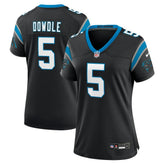 Rico Dowdle Women's Team Game Jersey - Carolina Panthers Jerseys