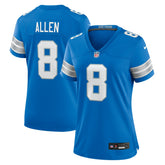 Kyle Allen Women's Team Game Jersey - Detroit Lions Jerseys